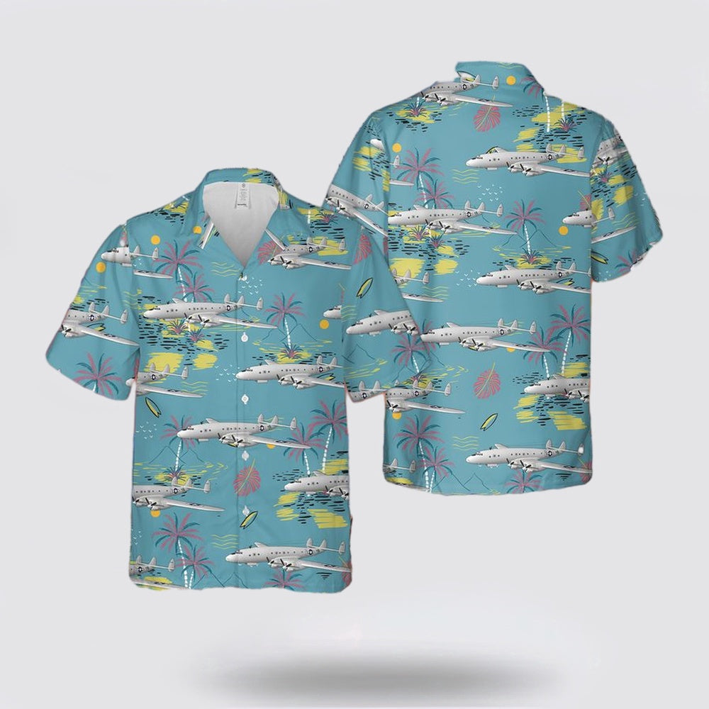 Army Hawaiian Shirt, US Army Lockheed C-69 Constellation Hawaiian Shirt