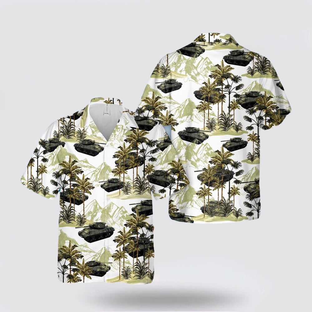 Army Hawaiian Shirt, US Army M10 Tank Destroyer Hawaiian Shirt