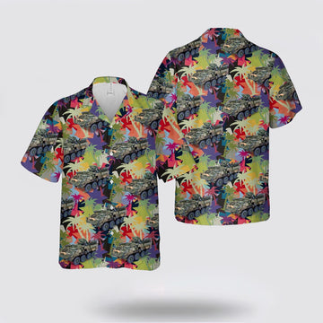 Army Hawaiian Shirt, US Army M1129 Stryker Mortar Carrier Hawaiian Shirt