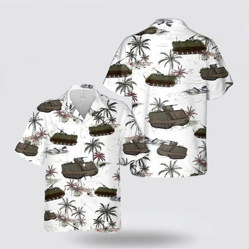 Army Hawaiian Shirt, US Army M113 Tank Hawaiian Shirt