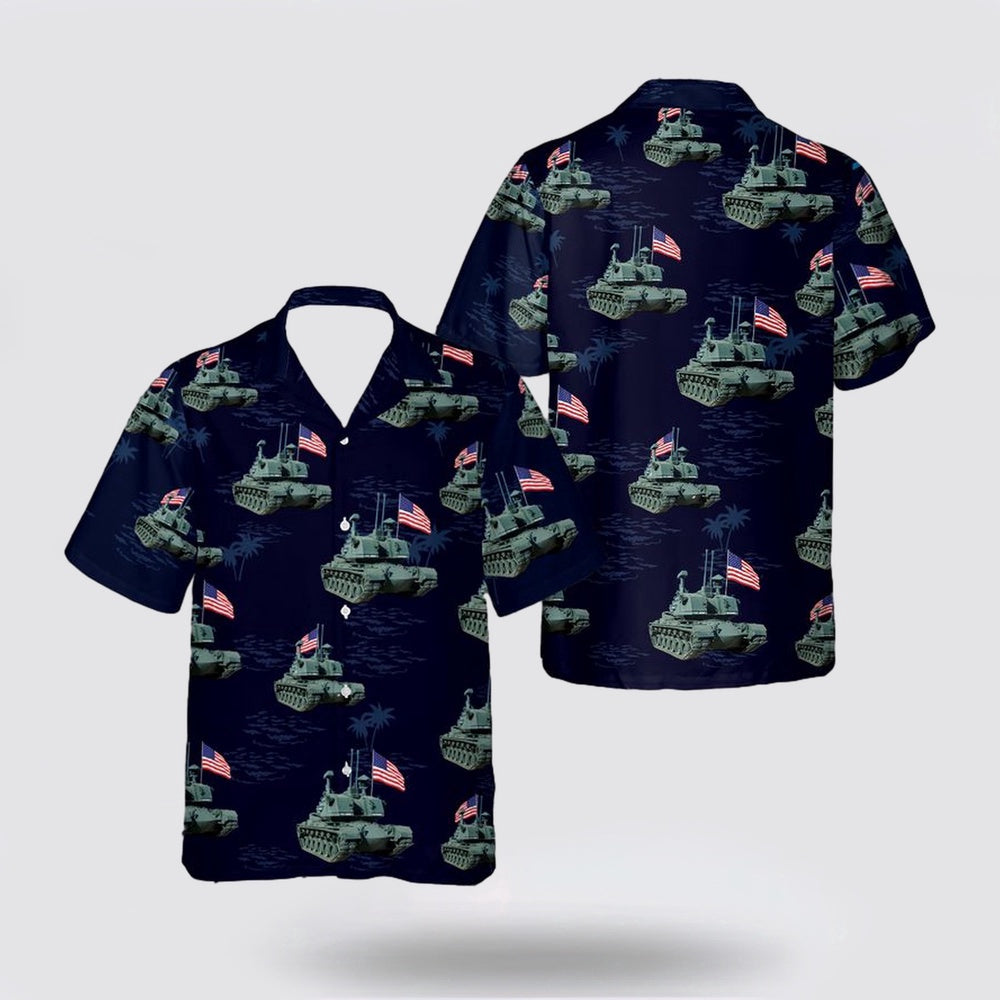 Army Hawaiian Shirt, US Army M247 Sergeant York Hawaiian Shirt