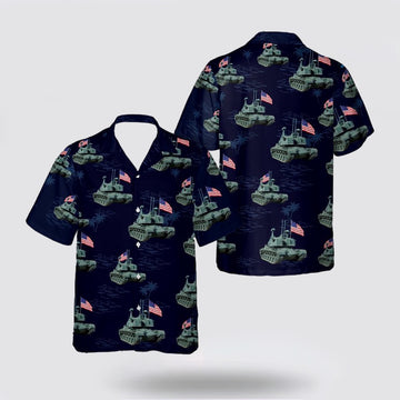 Army Hawaiian Shirt, US Army M247 Sergeant York Hawaiian Shirt