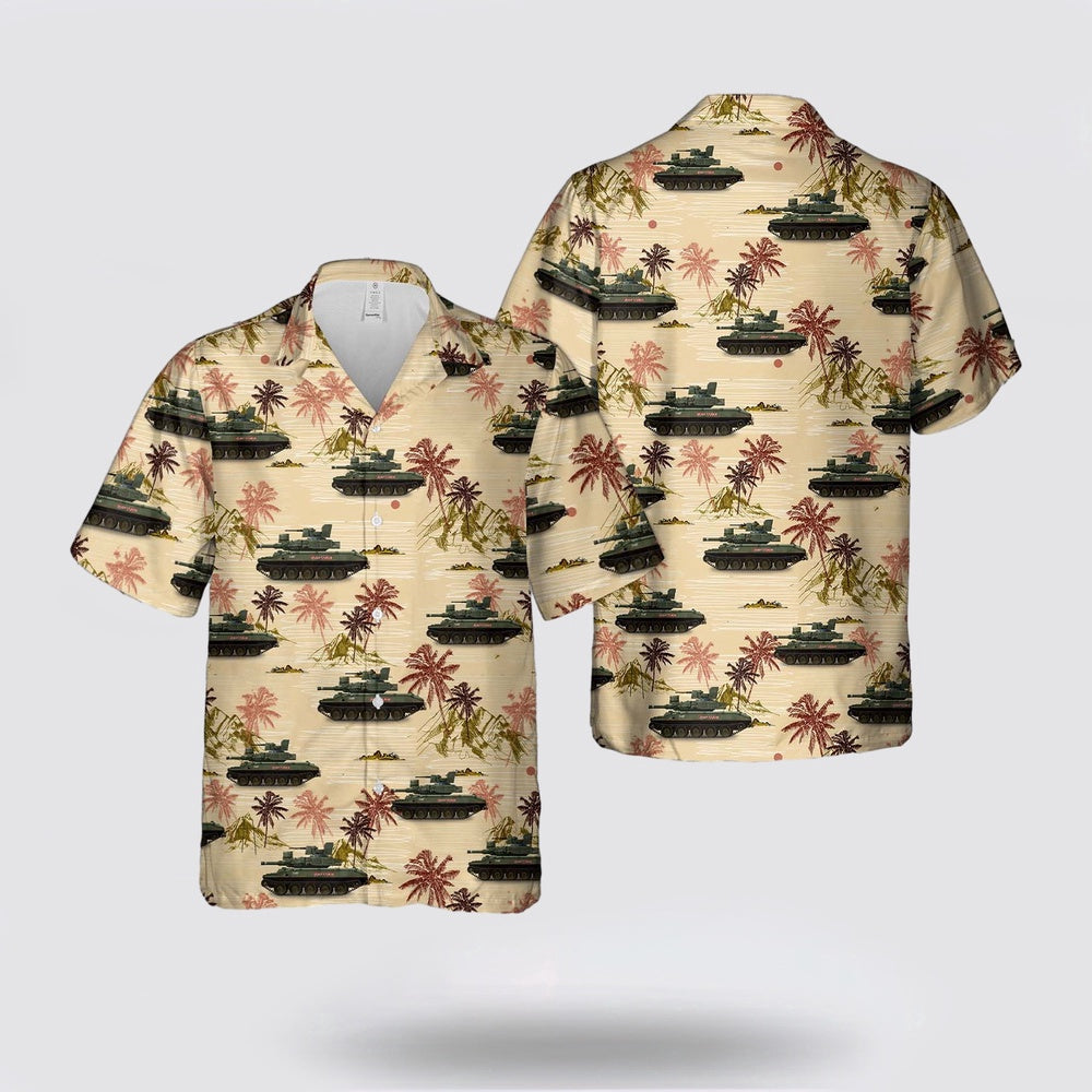 Army Hawaiian Shirt, US Army M551 ACAV, Vietnam, 1968 Hawaiian Shirt