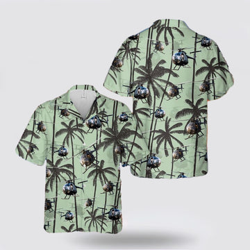 Army Hawaiian Shirt, US Army MH-6 n AH-6 Little Bird Hawaiian Shirt