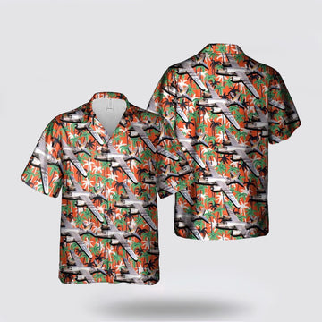 Army Hawaiian Shirt, US Army Martin B-26 Marauder Hawaiian Shirt