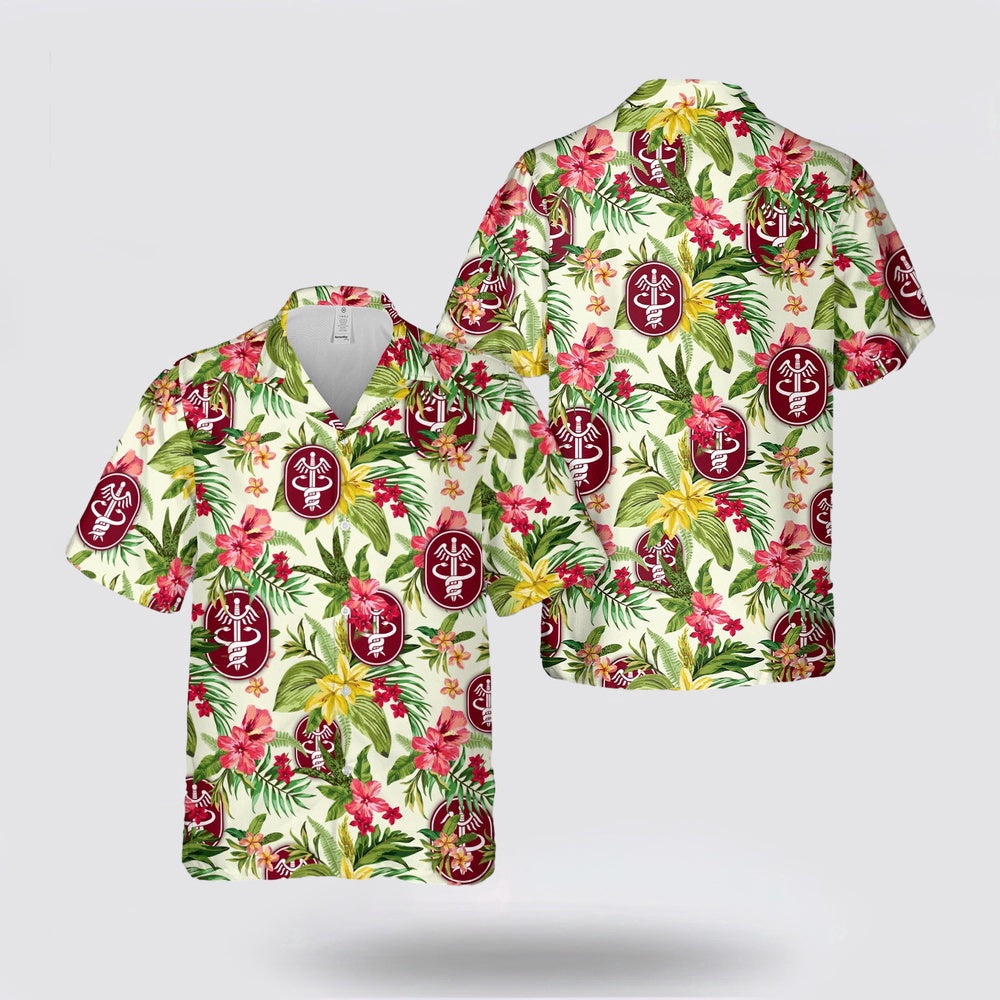 Army Hawaiian Shirt, US Army Medical Command Hawaiian Shirt