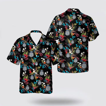 Army Hawaiian Shirt, US Army National Guard Warrrior Training Center Hawaiian Shirt