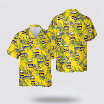 Army Hawaiian Shirt, US Army New York Army National Guard 101st Cavalry Regiment Hawaiian Shirt