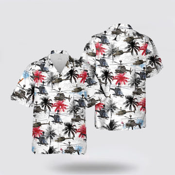 Army Hawaiian Shirt, US Army OH-58D Kiowa Hawaiian Shirt