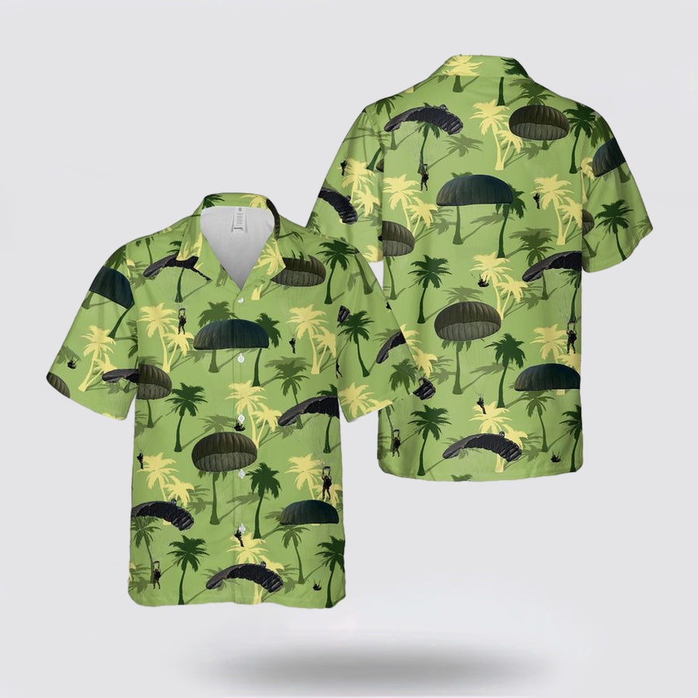 Army Hawaiian Shirt, US Army Paratroopers Hawaiian Shirt