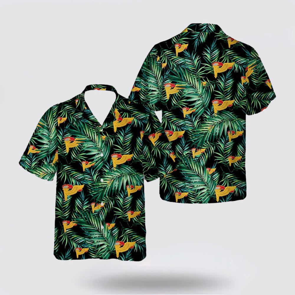 Army Hawaiian Shirt, US Army Pathfinder Badge Hawaiian Shirt