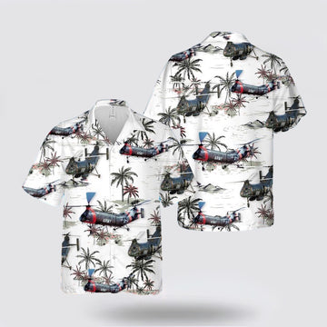 Army Hawaiian Shirt, US Army Piasecki H-21 Hawaiian Shirt