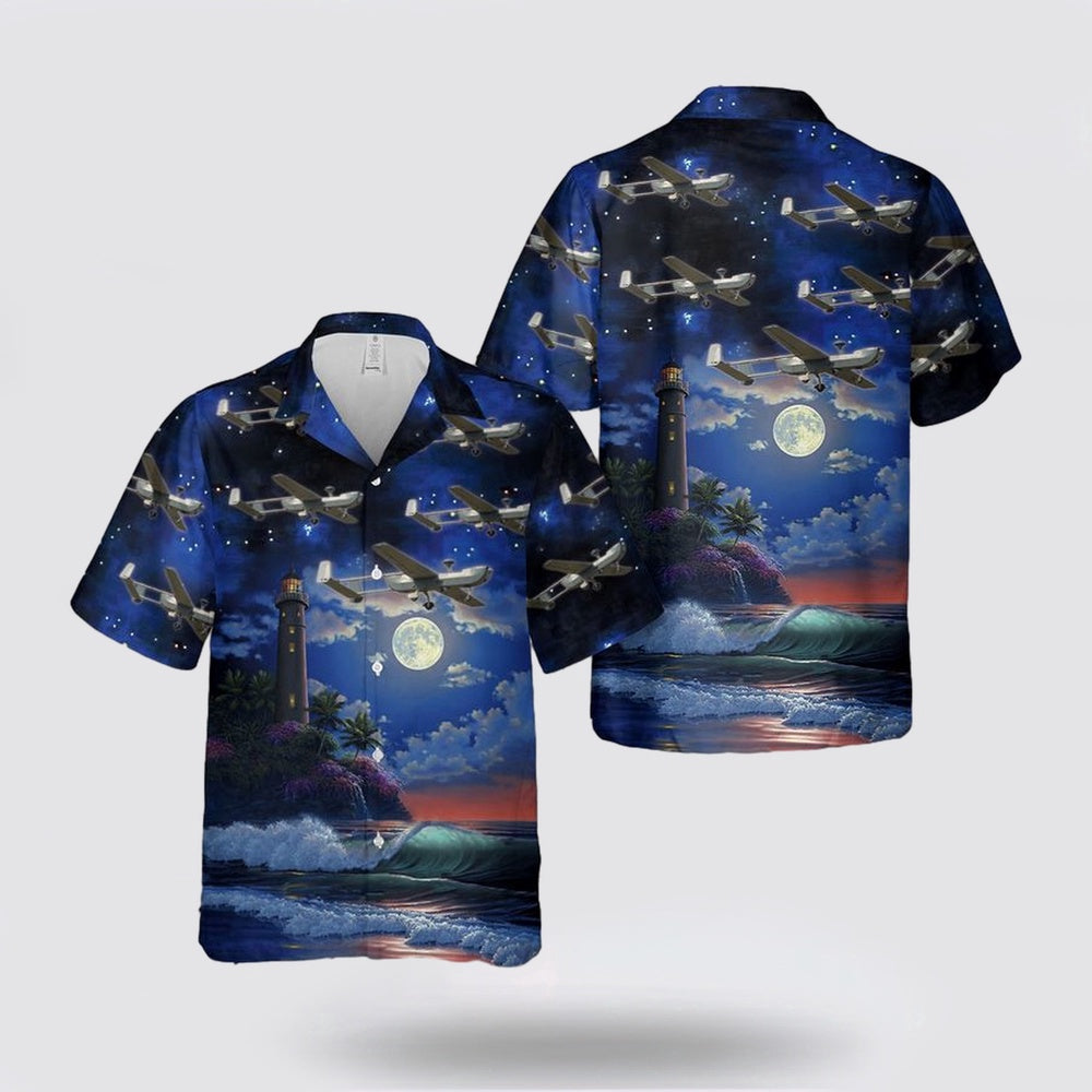 Army Hawaiian Shirt, US Army RQ-5 Hunter Hawaiian Shirt
