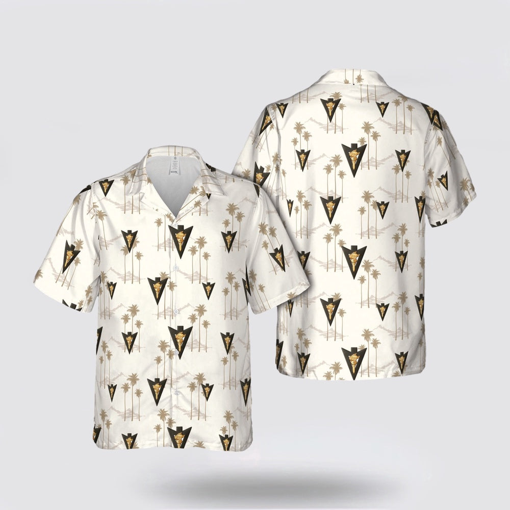 Army Hawaiian Shirt, US Army Reserve Officers' Training Corps Recondo Badge Hawaiian Shirt
