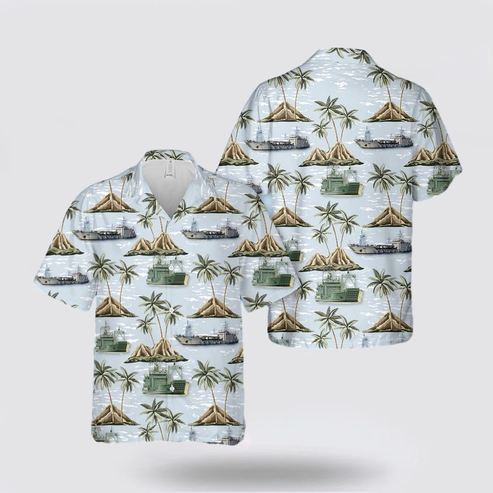 Army Hawaiian Shirt, US Army Runnymede-class large landing craft Hawaiian Shirt
