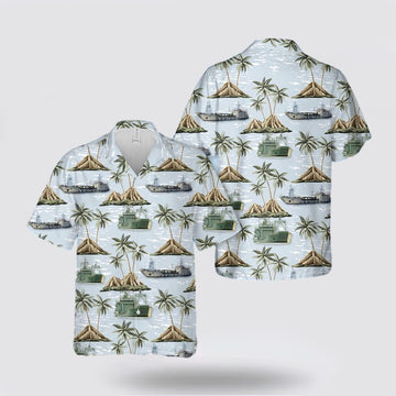 Army Hawaiian Shirt, US Army Runnymede-class large landing craft Hawaiian Shirt