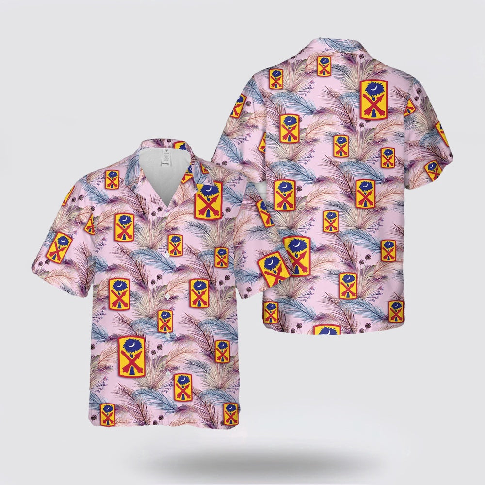 Army Hawaiian Shirt, US Army South Carolina Army National Guard, 263rd Army Air and Missile Defense Command Hawaiian Shirt