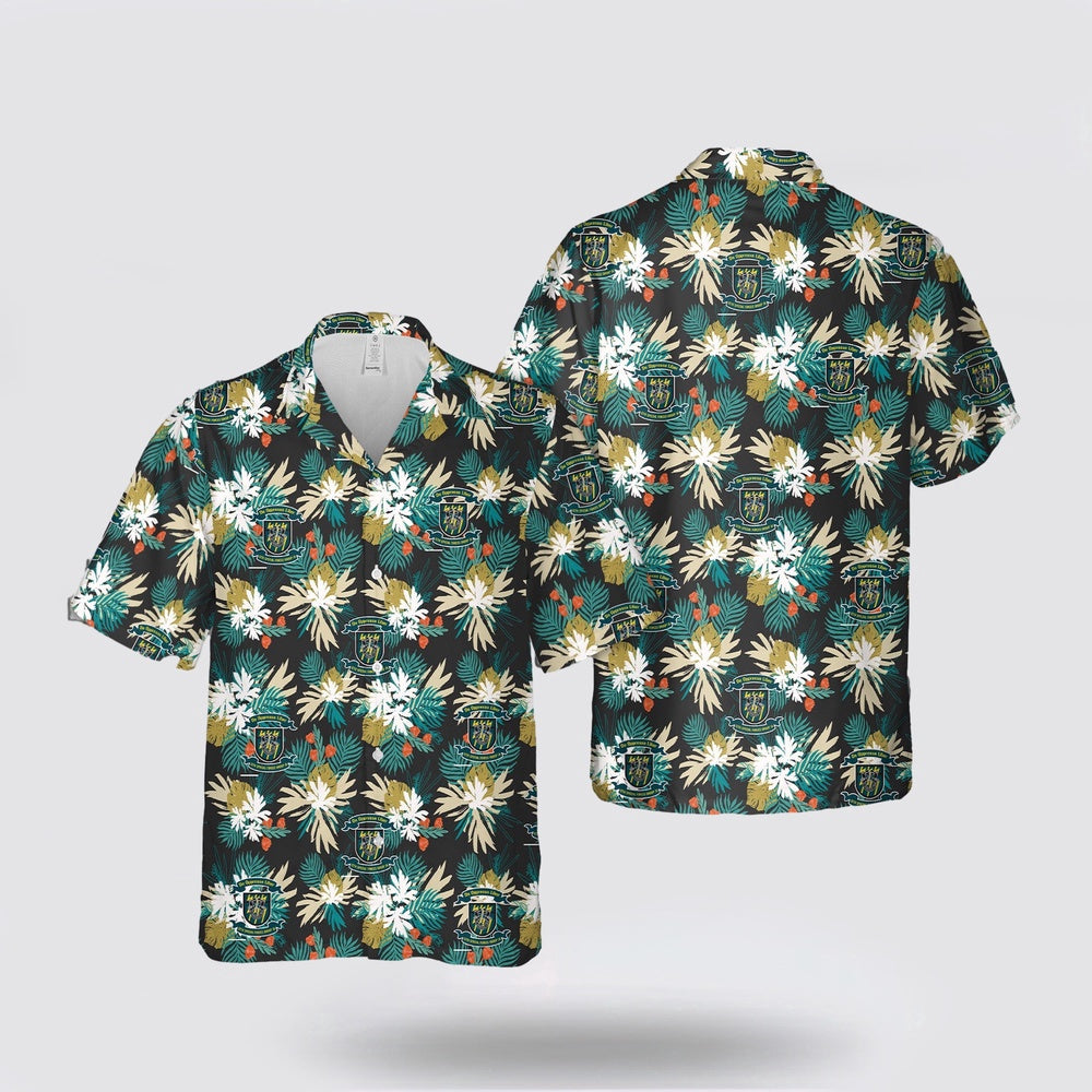 Army Hawaiian Shirt, US Army Special 12th Special Forces Group (12th SFG)(A) Hawaiian Shirt