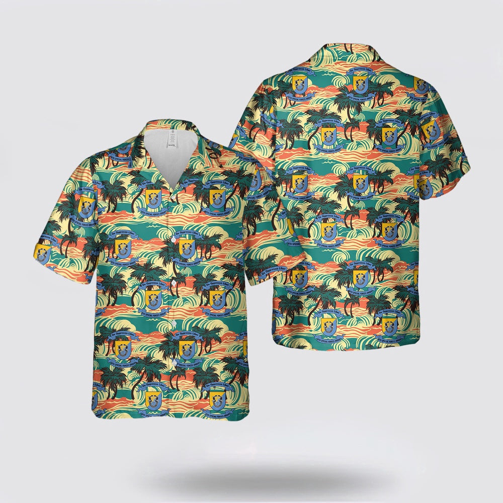 Army Hawaiian Shirt, US Army Special 8th Special Forces Group (8th SFG)(A)) Hawaiian Shirt