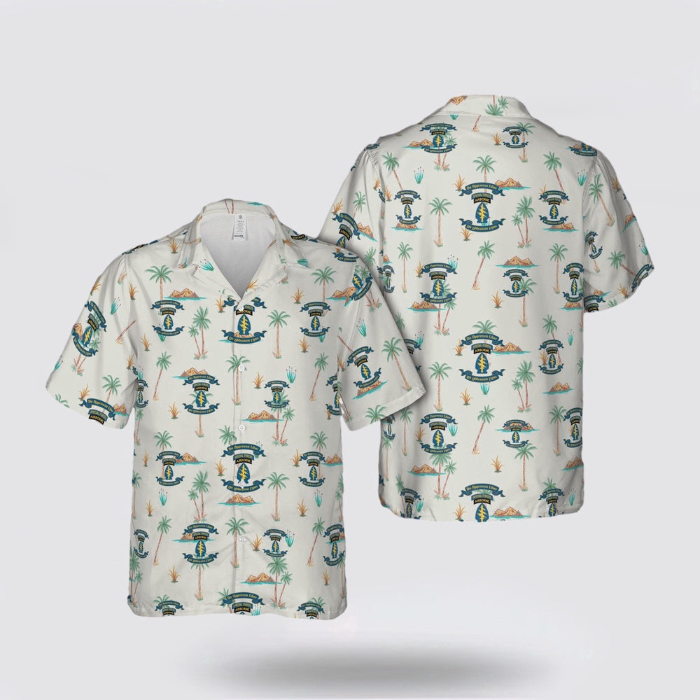 Army Hawaiian Shirt, US Army Special Forces Airborne Hawaiian Shirt