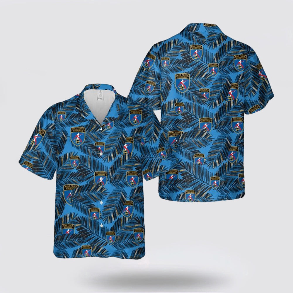 Army Hawaiian Shirt, US Army Special Forces MIKE Force Hawaiian Shirt
