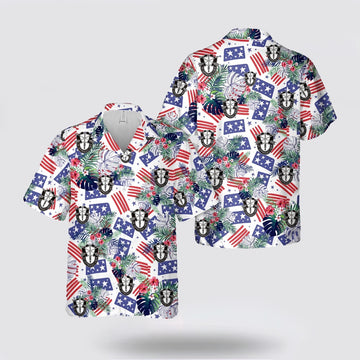 Army Hawaiian Shirt, US Army Special Forces Unit Crest Hawaiian Shirt