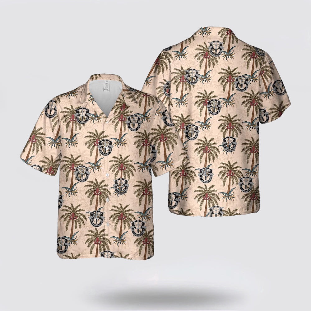 Army Hawaiian Shirt, US Army Special Forces distinctive unit insignia Hawaiian Shirt