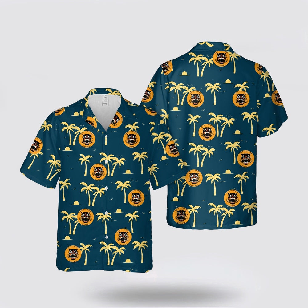 Army Hawaiian Shirt, US Army Tank Destroyer Battalion WW2 Hawaiian Shirt