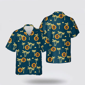 Army Hawaiian Shirt, US Army Tank Destroyer Battalion WW2 Hawaiian Shirt