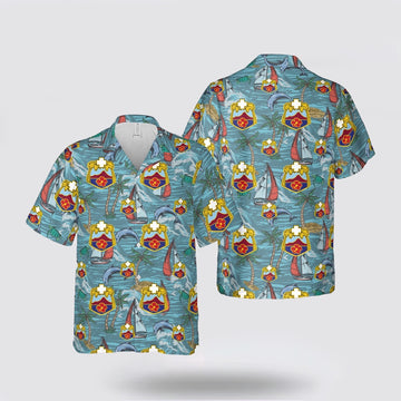 Army Hawaiian Shirt, US Army Tripler Army Medical Center (TAMC) Hawaiian Shirt