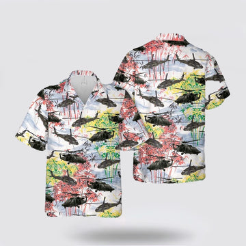 Army Hawaiian Shirt, US Army UH-60 Black Hawk Hawaiian Shirt
