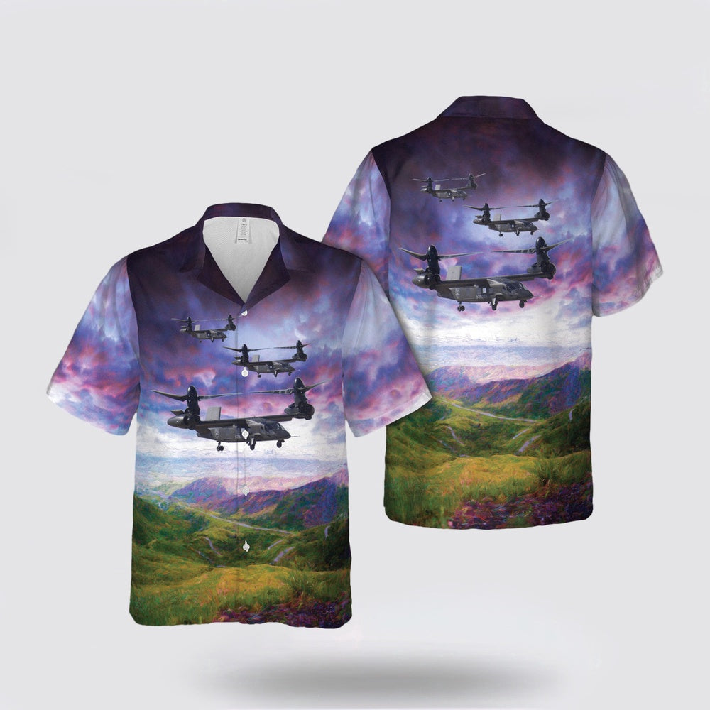 Army Hawaiian Shirt, US Army V-280 Valor prototype Hawaiian Shirt