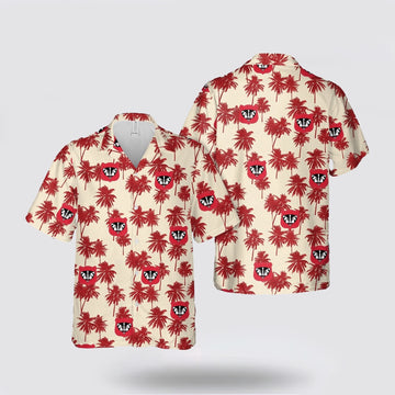 Army Hawaiian Shirt, US Army Wisconsin Army National Guard Hawaiian Shirt
