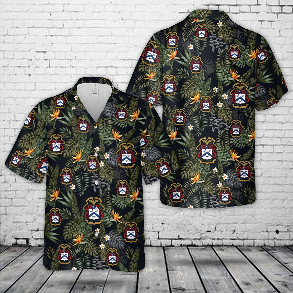 Army Hawaiian Shirt, United States Army Command and General Staff College (USACGSC) Hawaiian Shirt, Military Hawaiian Shirt