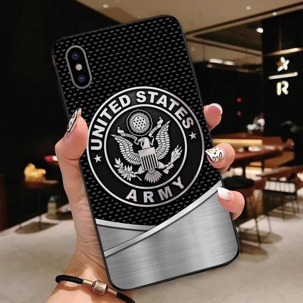 Army Phone Cases, Normal Phone Case All Over Printed United States Arm ...