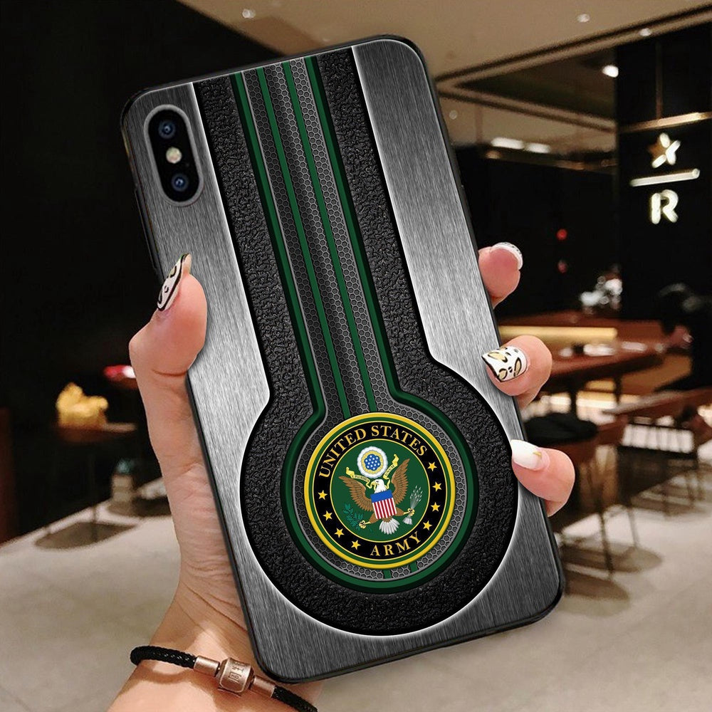 Army Phone Cases, Normal Phone Case For United States Army All Over Printed, Military Phone Cases