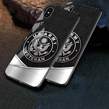 Army Phone Cases, United States Army  Veteran Normal Phone Case All Over Printed, Military Phone Cases