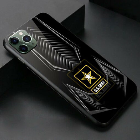 Army Phone Cases, Us Army Armor Style Phone Case, Veteran Luminous Phone Case, Military Phone Cases