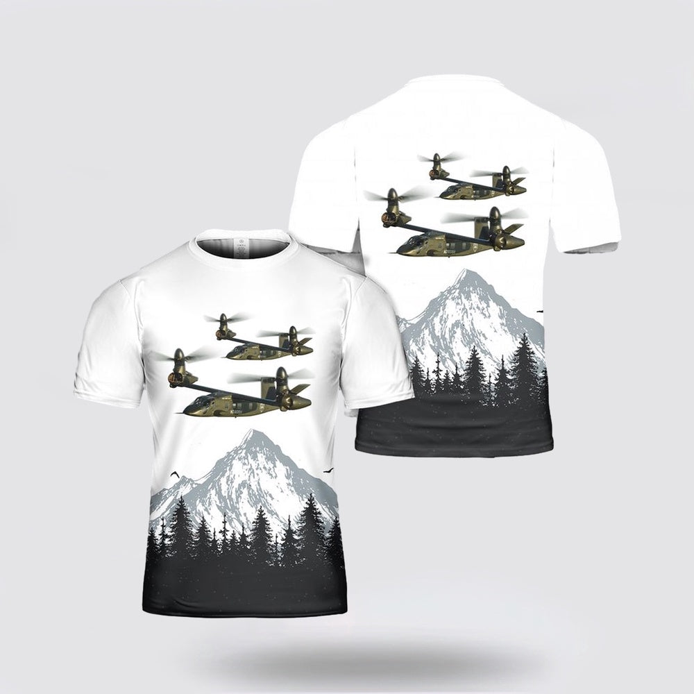 Army T Shirt, US Army Bell V-280 Valor Helicopter 3D T Shirt, Veteran T Shirt