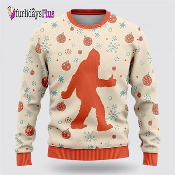 Bigfoot Funny christmas Ugly Christmas Sweater, Best Gift For Christmas
