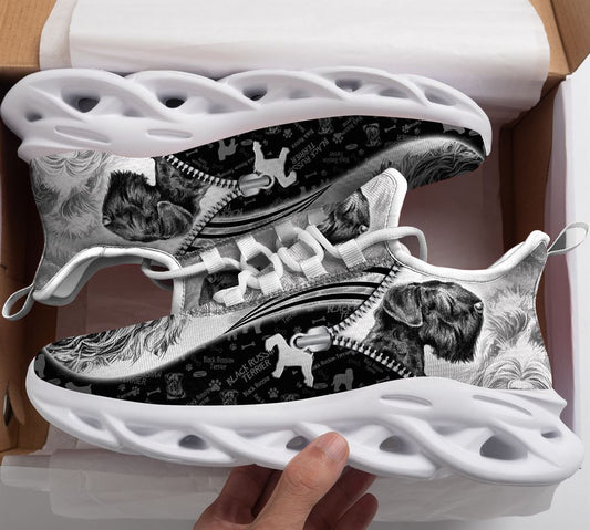 Black Russian Terrier Sketch Max Soul Shoes For Women Men Kid - Gift For Dog lover