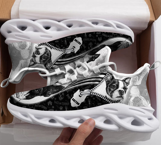 Boston Terrier Max Soul Shoes For Women Men - Gift For Dog lover