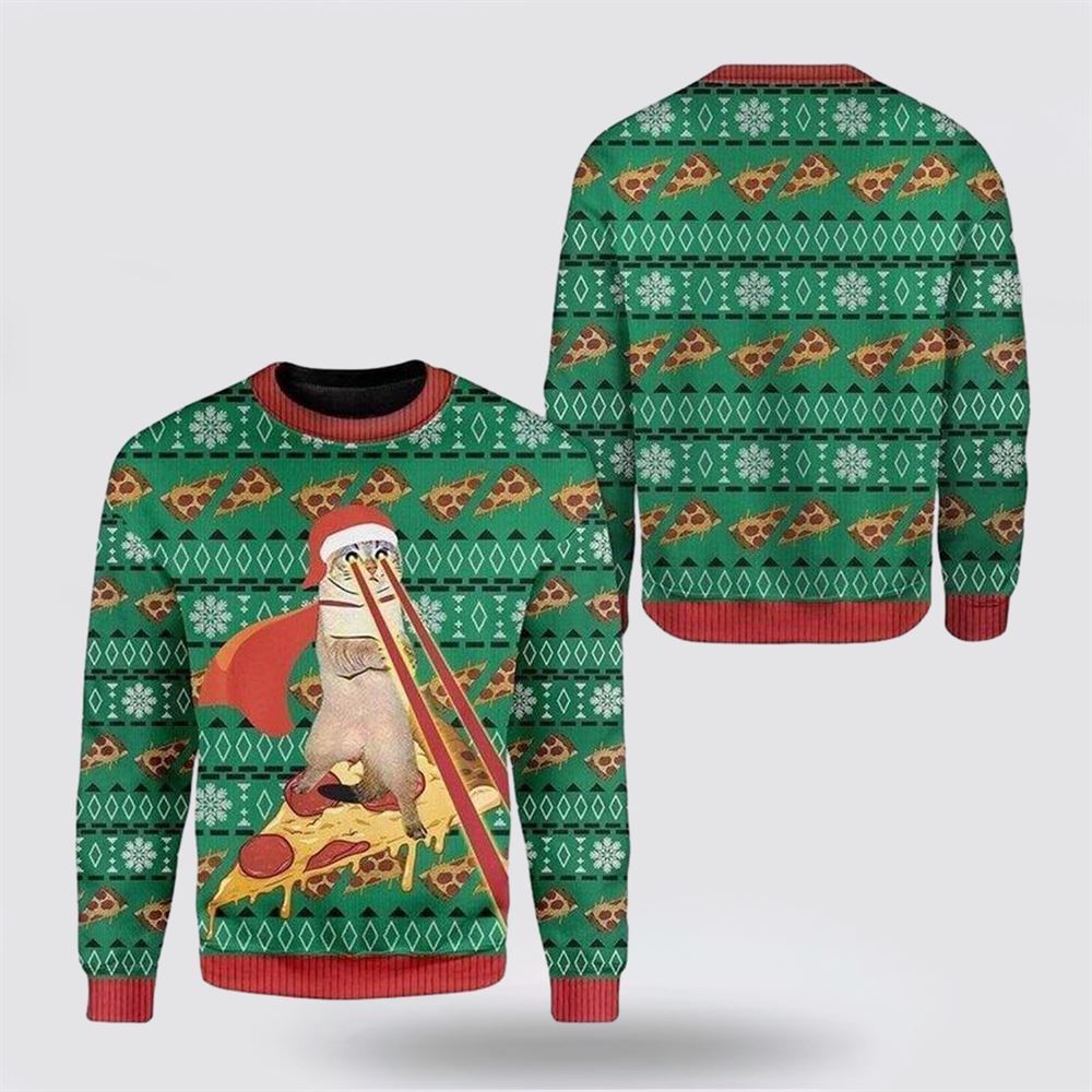 Cat 3D Ugly Christmas Sweater, Christmas Sweater For Cat Lover