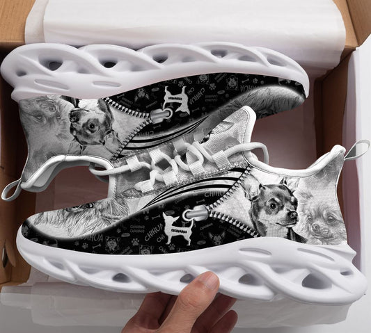Chihuahua Sketch Max Soul Shoes For Women Men Kid - Gift For Dog lover