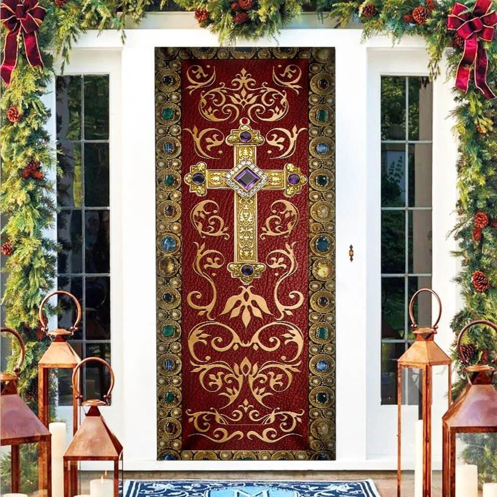 Christian Door Decorations, Jesus Jewelry Metal Door Cover, Christian Home Decor, Religious Door Decorations
