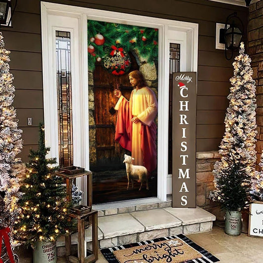 Christian Door Decorations, The Lord Jesus Christ Is Come Door Cover, Christian Home Decor, Religious Door Decorations