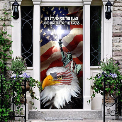 Christian Door Decorations, United We Stand Door Cover, Jesus Christ Door Cover, Christian Home Decor, Religious Door Decorations