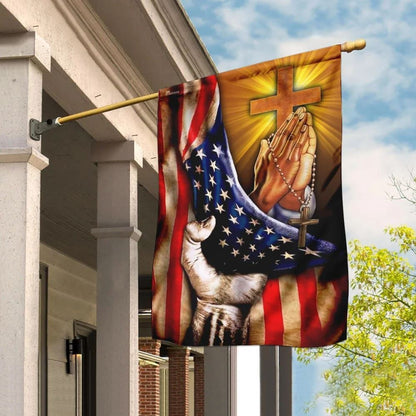 Christian Flag, Christian Jesus American Flag, Outdoor Christian House Flag, The Christian Flag, Jesus Christ Flag