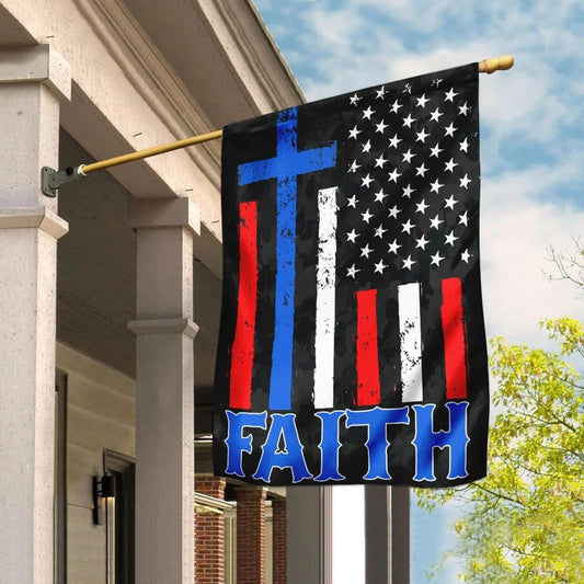 Christian Flag, Faith Jesus House Flags, The Christian Flag, Jesus Christ Flag