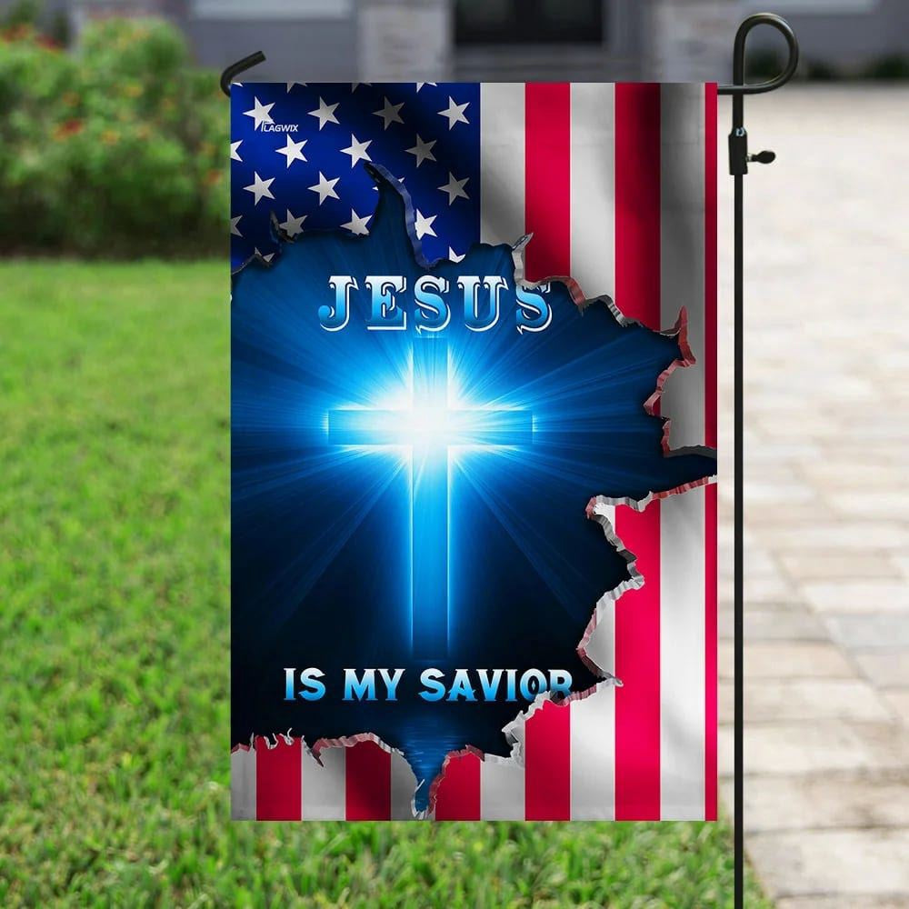 Christian Flag, Jesus American House Flags, The Christian Flag, Jesus Christ Flag